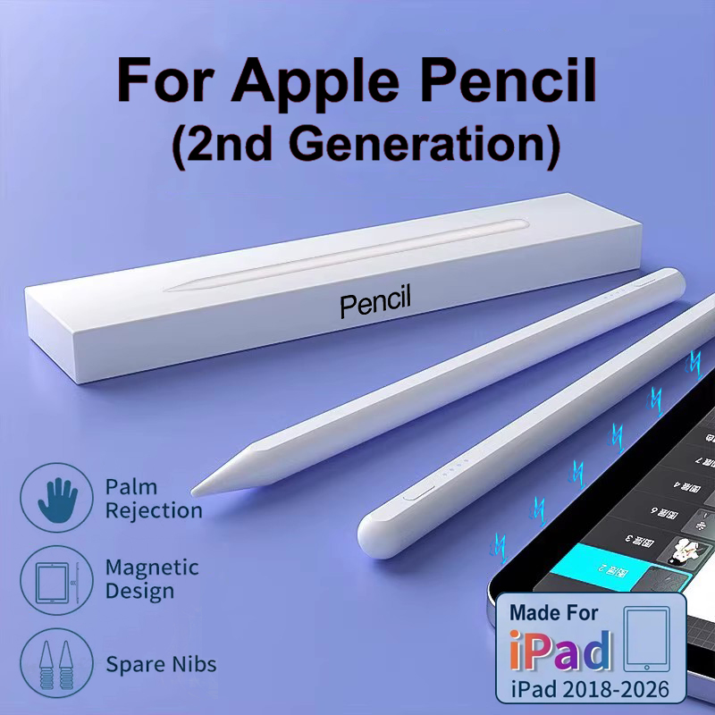 Tablet Pencil Accessories - D'origine Apple Crayon 2ème Génération iPad