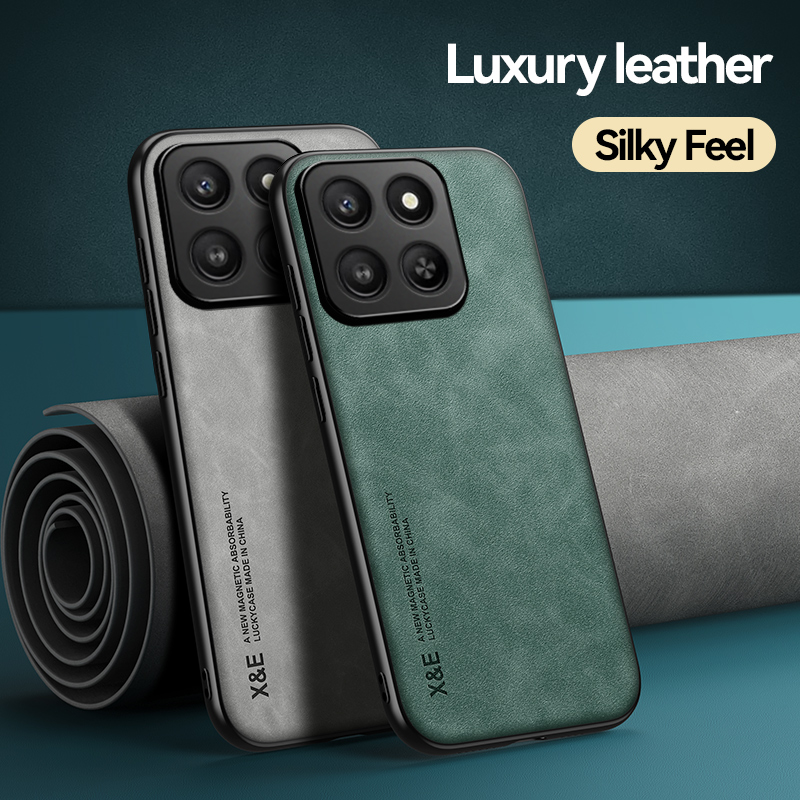 Magnetic Case Smart - Étui en cuir de luxe pour