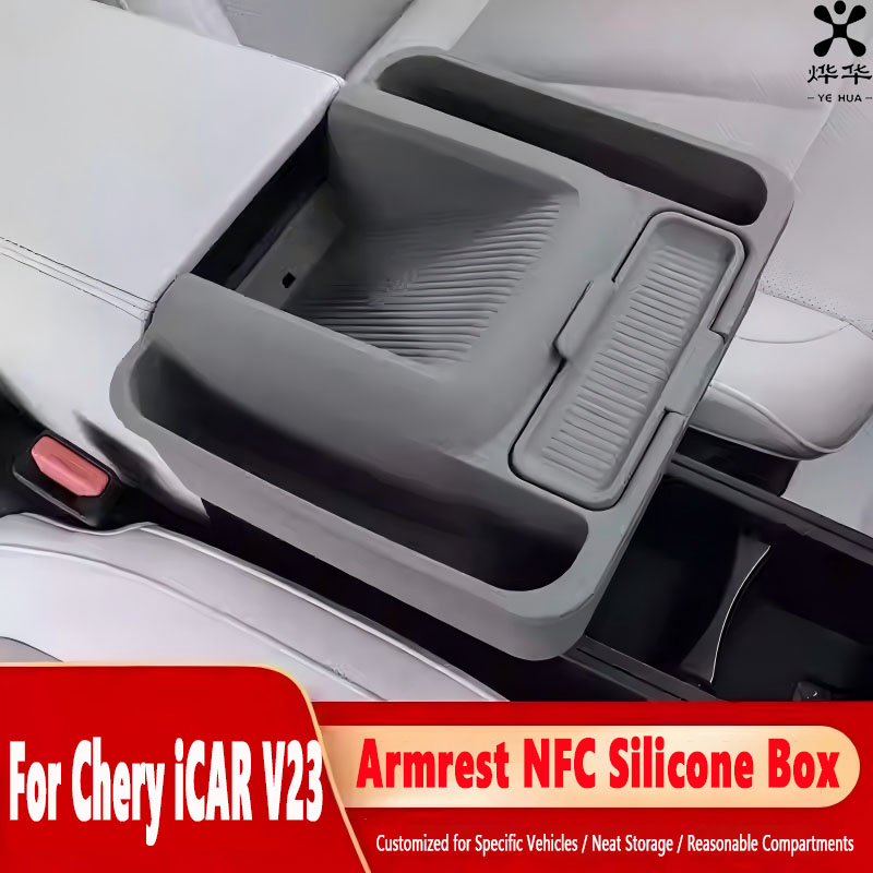 Wireless Charging Pad - Boîte de rangement en silicone NFC