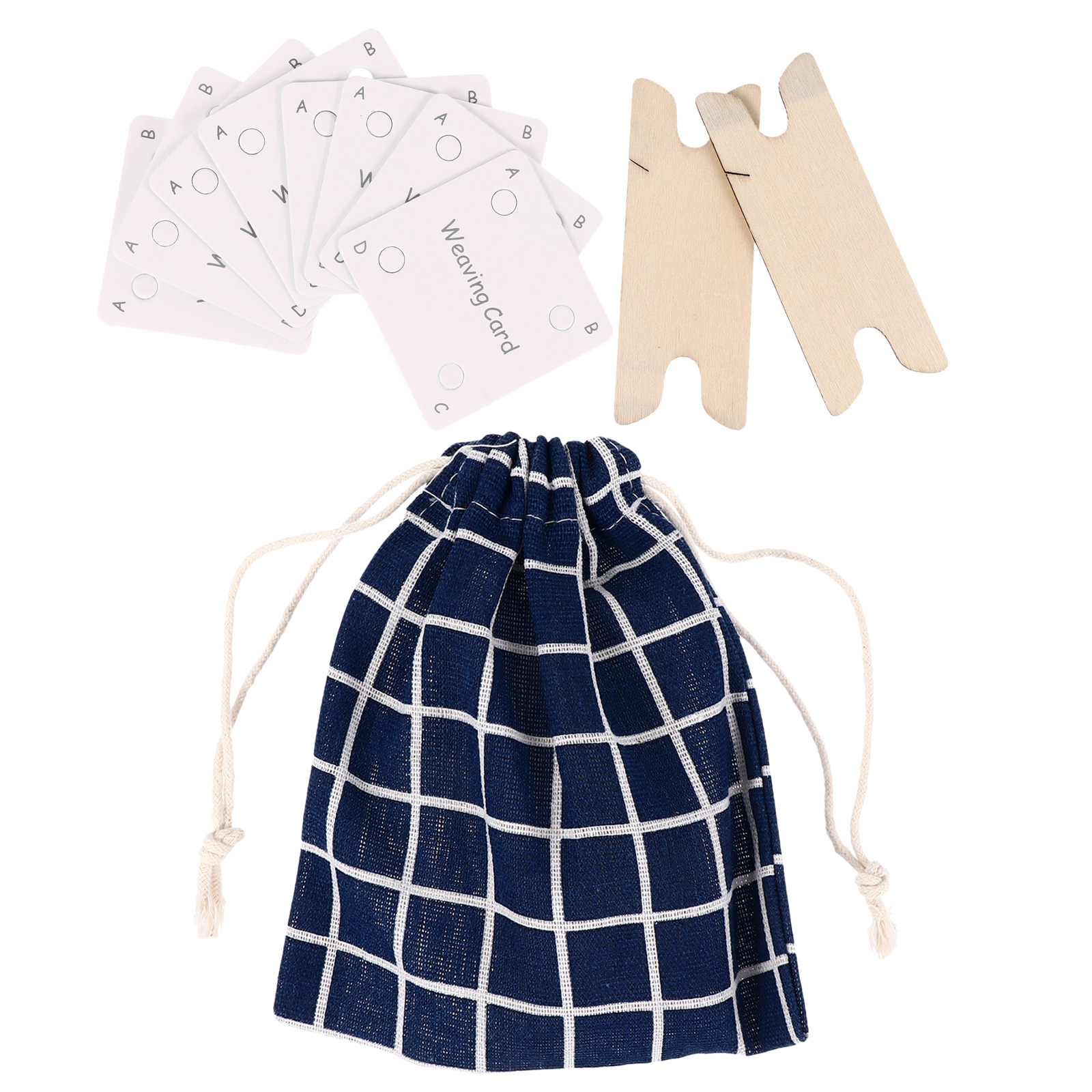 Tablet Weaving Accessories - 1 ensemble de cartes de tissage,