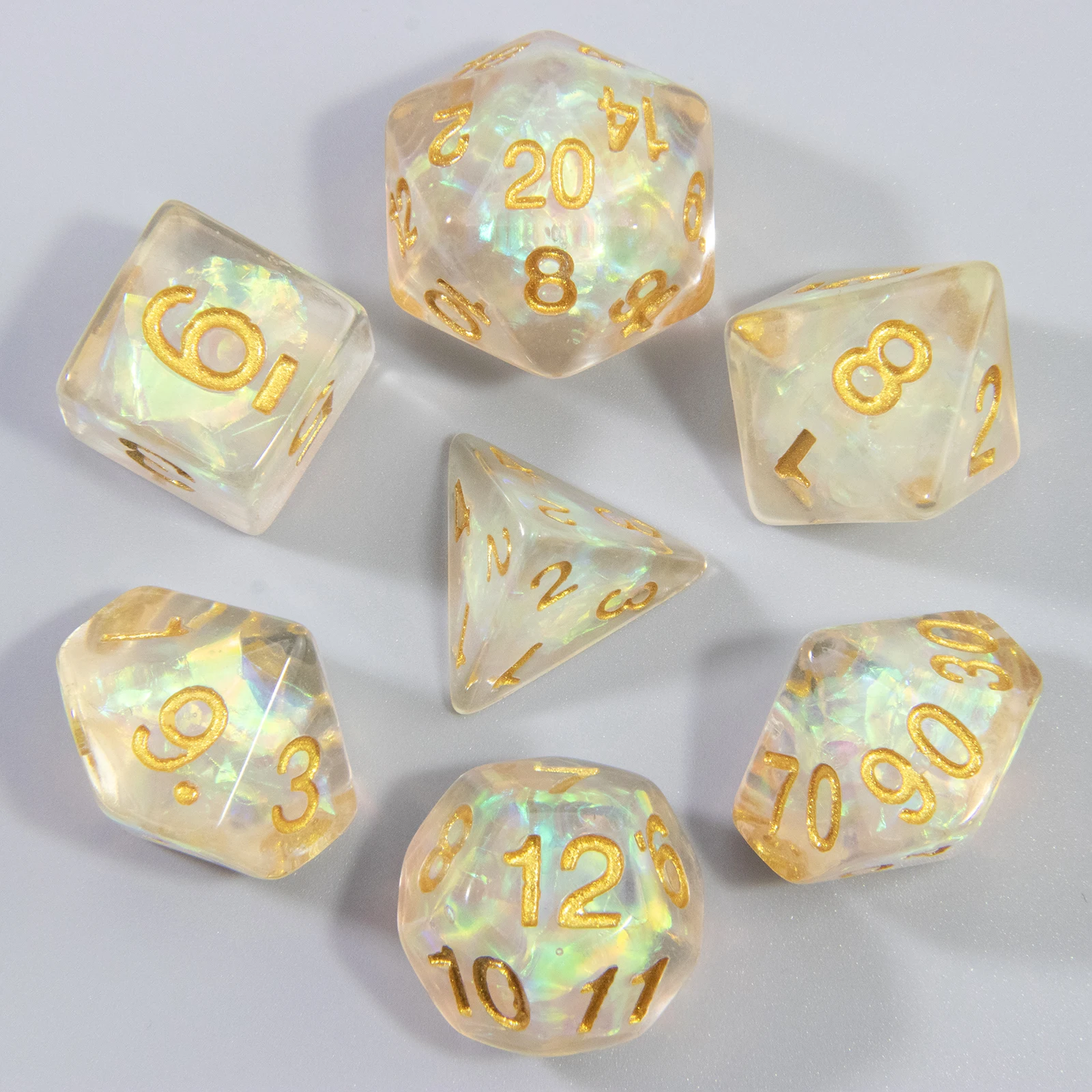 Tablet Accessories Set - Nouveau jeu de dés polyédriques Sequin