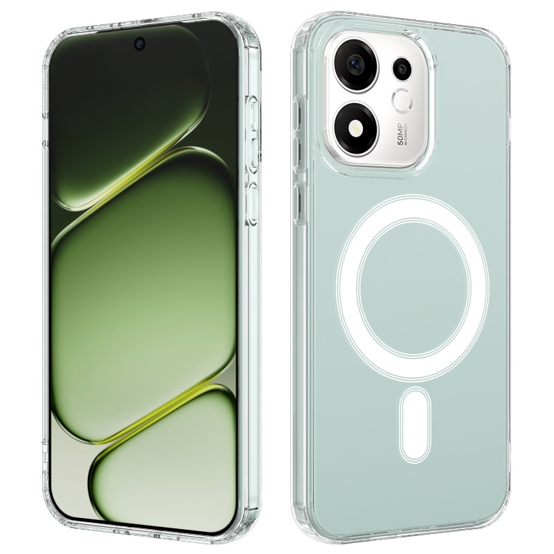 Magnetic Case Smart - Coque transparente en acrylique pour Huawei