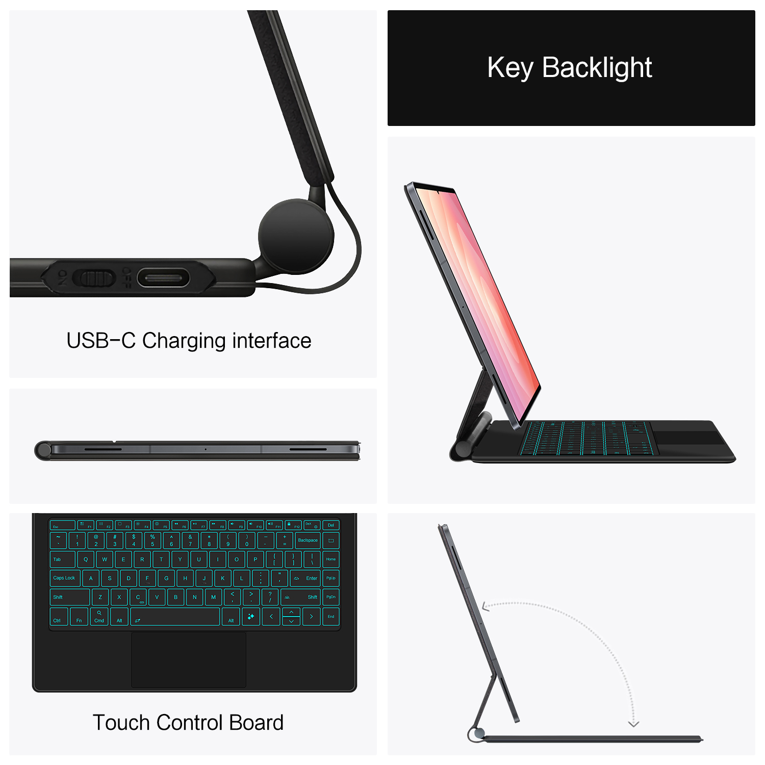 Étui pour clavier magique pour - Samsung Tablet Keyboard Accessories avis et prix