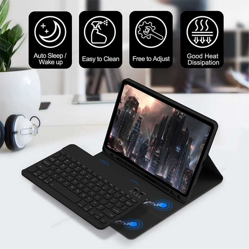 Étui pour tablette et clavier, - Samsung Tablet Keyboard Accessories avis et prix