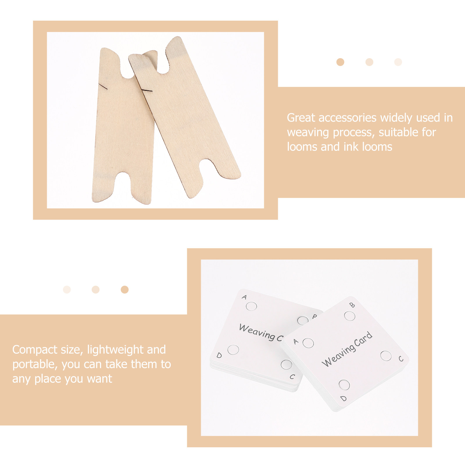 Ensemble de cartes pour tissag - Tablet Weaving Accessories avis et prix