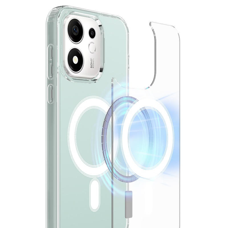 Coque transparente en acryliqu - Magnetic Case Smart avis et prix