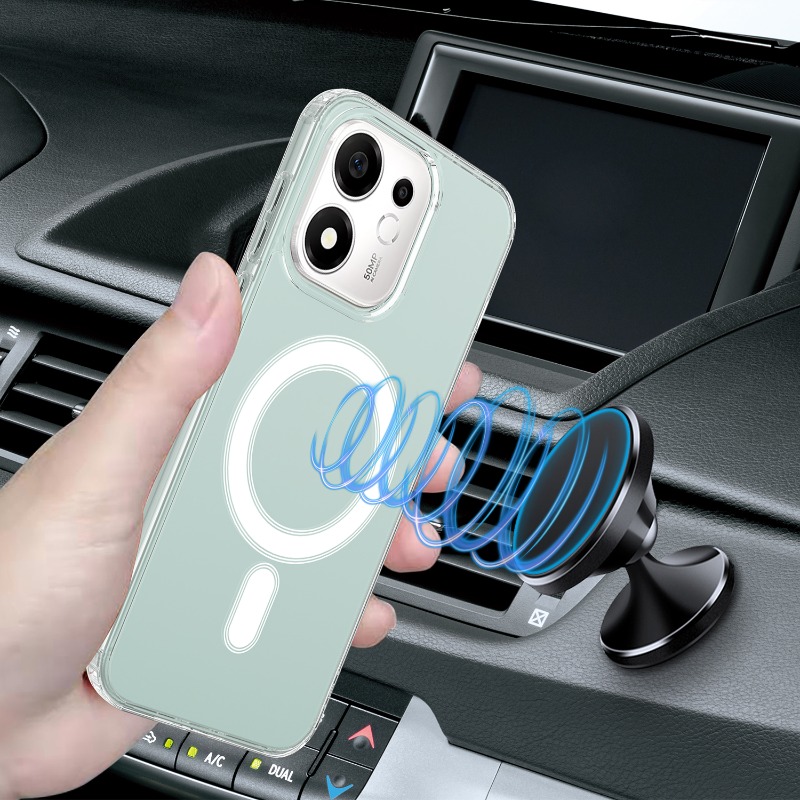 Coque transparente en acryliqu - Magnetic Case Smart avis et prix