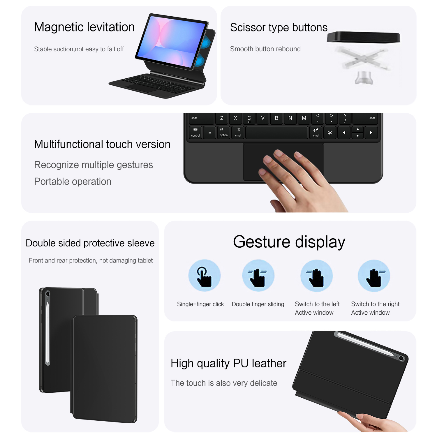 Clavier magique pour Samsung G - Samsung Tablet Keyboard Accessories avis et prix